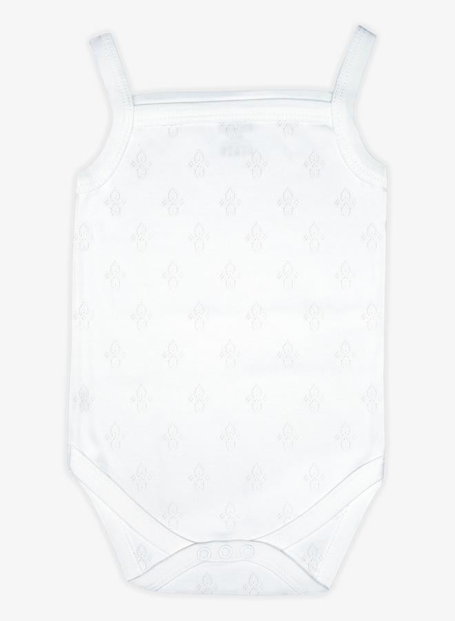 بابيز_بيسك طقم 3 قطع - بودي سوت بلا اكمام 100% قطن سوبر كومبد - Image 2